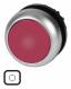 Moeller 216937 EATON M22S-DL-R-X0 illuminated pushbutton flat red labeled