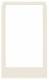 Berker 13208982 design frame square large version accessories white glossy