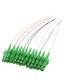 LWL-Pigtail-E2000(APC 8Grad), 9/125u,2mtr.Monomode, 12-Pack Farbig,