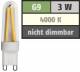 LED pin base lamp Filament McShine ''Silicia'', G9, 3W, 300 lm, neutral white