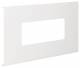 HAGER L91939016 TEH Blende 3-fach R7 für UP-Ei Rahmen PVC zu FB Oberteil 190mm