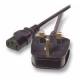 ALLNET ALL-IEC-C13 Power cable 230V UK plug/cold appliances IEC-C13 (socket), 1.8m, black
