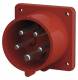 Mennekes 24152 CEE-Anbaustecker 32A 5p 6h 400V Stifte vernickelt