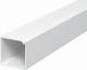 OBO Bettermann 6026400 OBO WDK25025LGR Wand/Deckenkanal 25x25x2000 PVC mit Bodenlochung 