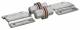 HAGER P86D7 Fastening Set , for 2 cabinets IP31 / 43
