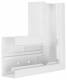 HAGER BR6513059016 TEH Flat angle made of basic pr 68x130mm top part 80mm in traffic white