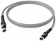 ZVK CP1OATSTS0010 VarioBoot patch cable Cat.6 Class EA shielded gray 1.00m