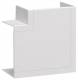 Hager BR651005H9016 flat angle cut-concealing BR/A/S 68x100mm