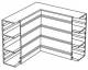 Schneider Electric 5440120 Schneider FED Kanal Innenecke mit Abdeckung 100/34 Aluminium