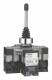 Schneider Electric XD2GA82417 Schneider control switch 2S 2 directions black with return zero.