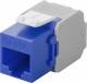 Goobay 90688 CAT 6a KeyStone RJ45 Jack,ungeschirmt, 500MHz -