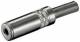 Goobay 11060 Klinkenkupplung 3,5 mm - Stereo, Metallhülse mit Knickschutz