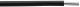 VDE-Kabel H05V-U 1.0 mm ² black 100m ring, PVC insulated single conductor