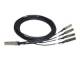 HP Switch zbh. Kabel, 5m, Splitter, 40G QSFP+/4x10G SFP+, 40Gbit, X240, DAC-Cable