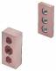 Rittal 9676520 SV Contact maker E-Cu, WH: 100x20 mm, for 2 strands, (Flat-PLS)