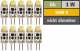LED-Stiftsockellampe McShine ''Silicia COB'', G4, 1W, 110lm, warmweiß, 10er-Pack