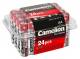 Mignon battery CAMELION ''Plus Alkaline'' 1.5 V, type AA/LR6, household pack of 24