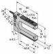 Turck SLM30B6 W/30 Opto Sensor, fork light barrier 3075015