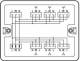 WAGO 899-681/104-000 Verteilerbox Verteilung Wechselstrom (230 V), weiß