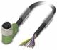 Phoenix Contact 1407823 Master cable - SAC-8P-10,0-PURMC/M12FR - 