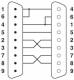 Phoenix Contact 2708753 Phoenix PSM-AD-D9-NULLMODEM Adapter