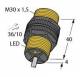Turck BI10-P30-Y1X/S97 Induktiver Sensor mit erweitertem Temperaturbereich 1023322