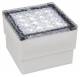 LED-Bodenleuchte McShine ''Pflasterstein'' 10x10x7cm, 80lm, IP65, neutralweiß,230V