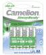 Mignon battery CAMELION 1.2V, 600mAh, type AA, NiMH, blister of 4