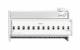 Schneider Electric MTN648493 Schneider Schaltaktor REG-K/12x230/16 mit Handbetätigung lgr