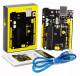 Keyestudio UNO R3 Entwicklungsboard kompatibel mit Arduino Uno R3 + USB-Kabel