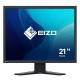 TFT 53,3 cm ( 21 Zoll )Zoll EIZO FlexScan Square S2134-BK Monitor schwarz 4:3 Format, IPS-Panel