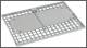 ABN 90270 bottom grid sheet steel Set, f.SL080 / SL100 / SL130