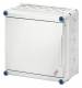 Gustav Hensel 4012591650621 Hensel Mi 0221 empty housing 275x275x115mm with transparent hinged lid