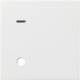Gira 023303 cover for pull switch 0233 03, System 55 pure white glossy