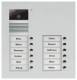TCS AVU15120-0010 Video color Außenstation 12 Tasten 2-spaltig UP silber