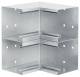 HAGER BRS1002104DVERZ internal corner, basic profile BRS 100x210 OT 2x80 galvanized