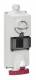 Schneider Electric 83796 Schneider Steckdose mit Verriegelung 32A 3p+N+E 380-415VAC IP65 Aufputz