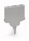WAGO 286-110 Leerstecker grau