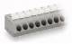 WAGO 804-105 1-Leiter-Klemmenleiste für Leiterplatten 0,5-2,5 qmm grau