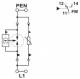Phoenix Contact 2905465 Lightning/surge arrester combination type 1+2 - FLT-SEC-T1+T2-1C-350/25-FM - 