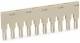 WAGO 859-410 jumper isolated, gray 10-way 18A