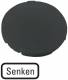 Moeller 218193 EATON M22-XD-S-D18 Tastenplatte flach schwarz beschriftet Senken 