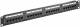 Goobay 93865 CAT 5e 19-Zoll Patch Panel, 24 Port - UTP ungeschirmt, Schwarz