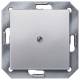 Siemens Blindplatte 55x55 mm 5TG1250 DELTA aluminium-metallic