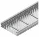 Niedax WRL105.400E3 WeitspannKabelrinne 105x400x6000mm T1,5mm gel.Edelst.