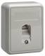 Grothe 74827 V2247 AP socket f.Sprechstelle, D9001 8-pin Cream