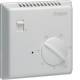 Hager EK003 electronic room thermostat with on/off switch