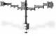 DIGITUS Dreifach Monitor Ständer mit Klemmbefestigung, 38,1 cm ( 15 Zoll )-68,6 cm ( 27 Zoll )