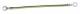Schneider Electric NSYEL166D6 Schneider Erdungsader 6qmm L160mm Ösenloch 6,4mm