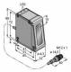 Turck LH80IX485QP Opto sensor reflection light scanner laser measuring system 3011951